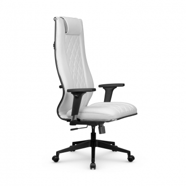 Кресло руководителя Метта Мetta L 1m 50M/2D Infinity Easy Clean MPES Комплект 6 Белое
