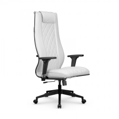 Кресло руководителя Метта Мetta L 1m 50M/2D Infinity Easy Clean MPES Комплект 6 Белое