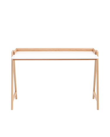 Стол письменный Stool Group Pyramid 11853 белый/светлое дерево