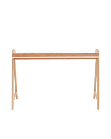 Стол письменный Stool Group Pyramid 11853 белый/светлое дерево