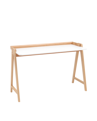Стол письменный Stool Group Pyramid 11853 белый/светлое дерево