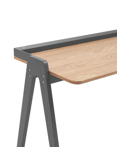 Стол письменный Stool Group Pyramid 11853 светлое дерево/серый