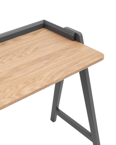 Стол письменный Stool Group Pyramid 11853 светлое дерево/серый