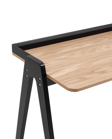 Стол письменный Stool Group Pyramid 11853 светлое дерево/черный