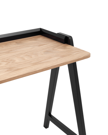 Стол письменный Stool Group Pyramid 11853 светлое дерево/черный