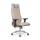 Кресло руководителя Метта Мetta L 1m 50M/2D Infinity Easy Clean MPES Комплект 7 Темно-бежевое