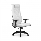 Кресло руководителя Метта Мetta L 1m 50M/2D Infinity Easy Clean MPES Комплект 8 Белое