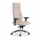 Кресло руководителя Метта Мetta L 1m 46/2D Infinity Easy Clean MPES Комплект 2 Молочное