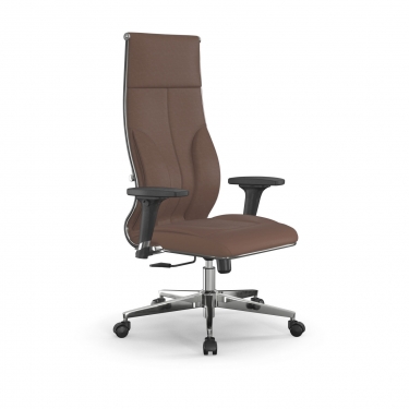 Кресло руководителя Метта Мetta L 1m 46/2D Infinity Easy Clean MPES Комплект 3 Светло-коричневое