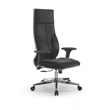 Кресло руководителя Метта Мetta L 1m 46/2D Infinity Easy Clean MPES Комплект 3 Черное