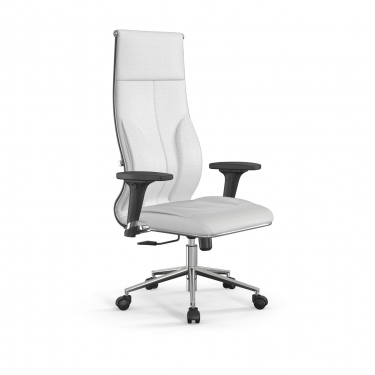 Кресло руководителя Метта Мetta L 1m 46/2D Infinity Easy Clean MPES Комплект 7 Белое