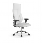 Кресло руководителя Метта Мetta L 1m 46/2D Infinity Easy Clean MPES Комплект 8 Белое