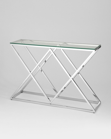 Консоль Stool Group ИНСИГНИЯ 11530 Серебро