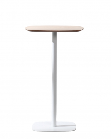 Стол барный Stool Group Form 6060 Светлое дерево/белый