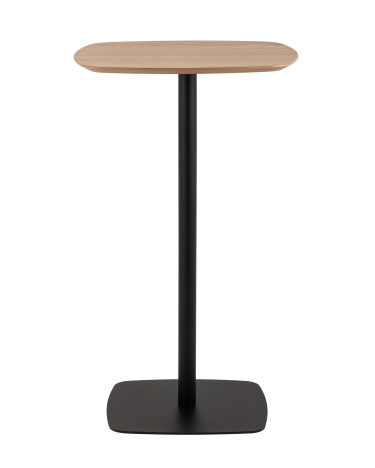 Стол барный Stool Group Form 6060 Светлое дерево/черный