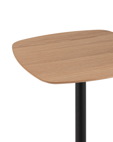 Стол барный Stool Group Form 6060 Светлое дерево/черный