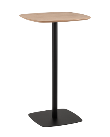 Стол барный Stool Group Form 6060 Светлое дерево/черный