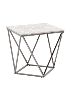 Журнальный столик Stool Group Авалон 6161 black Серый мрамор