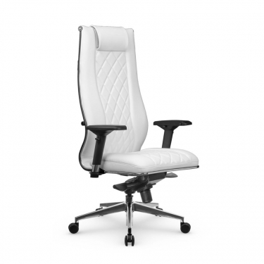 Кресло руководителя Метта МЕТТА L 1m 50M/4D Infinity Easy Clean MPES Комплект 2 Белое