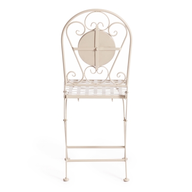 Стул Tetchair Secret de Maison VICENZA mod. PL08-7451RV металл, 363591 см, белый/плитка калейдоскоп