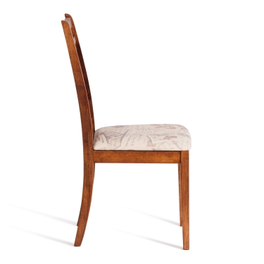 Стул Tetchair Picasso PC-SC дерево гевея, 45х53х97см, MAF Brown, ткань Прованс 11