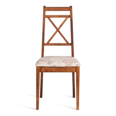 Стул Tetchair Picasso PC-SC дерево гевея, 45х53х97см, MAF Brown, ткань Прованс 11