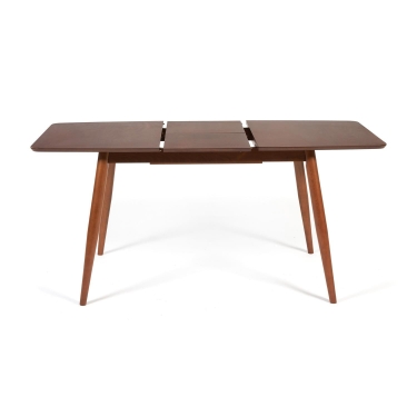 Стол раскладной Tetchair Pavillion Павильон основание бук, столешница мдф, 80x120+40x75см, Коричневый