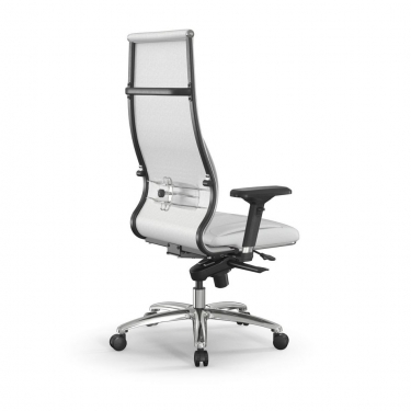 Кресло руководителя Метта Мetta L 1m 46/4D Infinity Easy Clean MPES Комплект 1 Белое