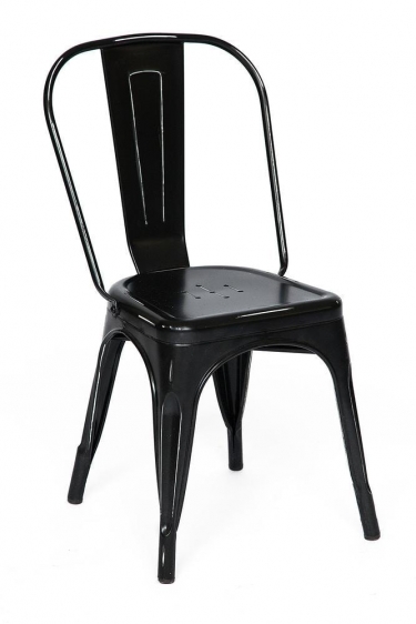 Стул Tetchair LOFT CHAIR mod. 012 металл, 453585см, черный/black vintage