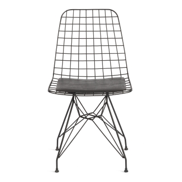 Стул Tetchair TAVOLA mod. 271 металл/экокожа, 46 х 47.5 х 84 см, Black черный