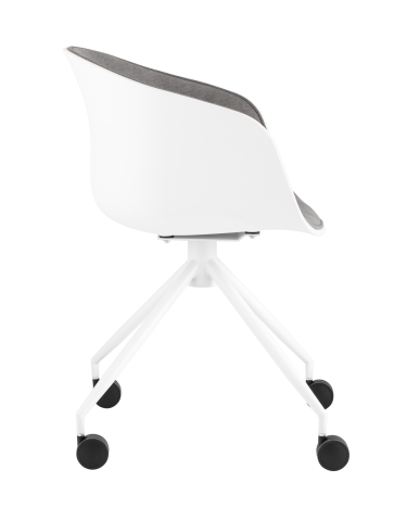 Кресло офисное Stool Group LIBRA рогожка Серый