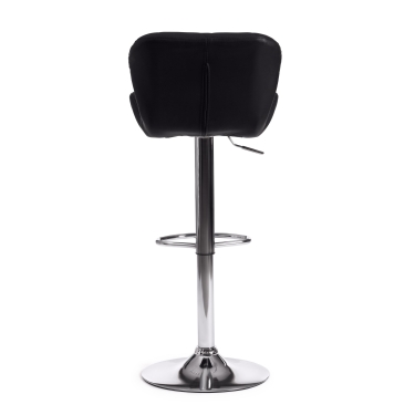 Стул барный Tetchair BIAGGIO mod. KY717 металл/экокожа, 445083-103 см, черный/хром
