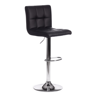 Стул барный Tetchair BARBER mod. KY711D металл/экокожа, 435092-103 см, черный/хром