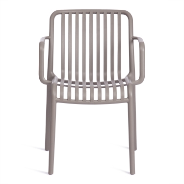 Стул Tetchair LANCASTER mod. 38-1 пластик, 55.5 х 58 х 80 см, Grey Cерый 34630
