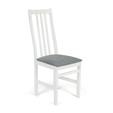 Стул Tetchair SWEDEN Многослойная фанера, 414099 см, white, ткань серая 16/1