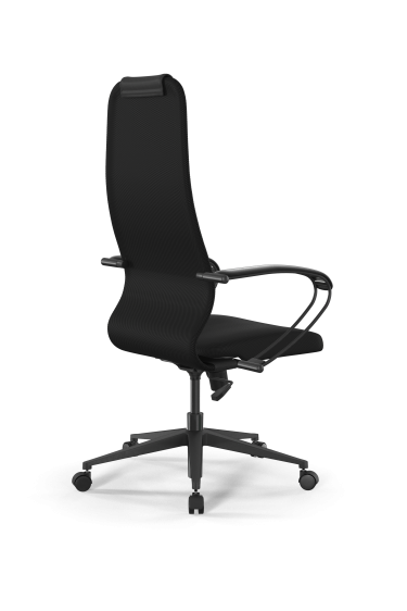Кресло офисное Метта МЕТТА B 1b 21/K130, Основание 17832 Комплект 4 Черное