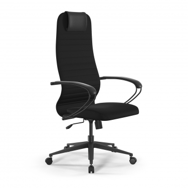 Кресло офисное Метта МЕТТА B 1b 21/K130, Основание 17832 Комплект 4 Черное