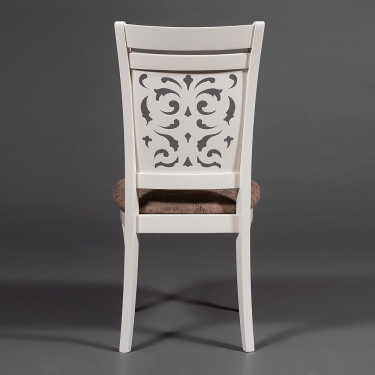 Стул барный Tetchair KISH mod. 714 ткань/металл, 50х57х110 см, высота до сиденья 78 см, темно-серый barkhat 14/черный