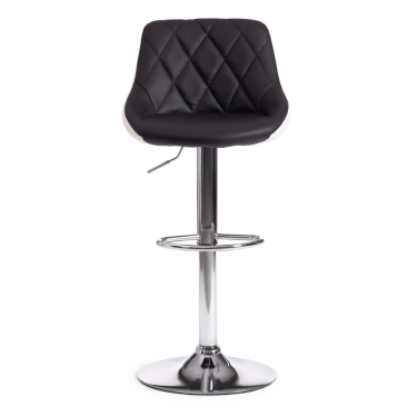 Стул барный Tetchair MESSY mod. KY704C металл/экокожа, 474884-105 см, черный/белый/хром