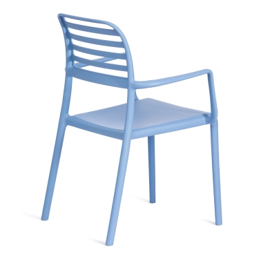 Стул Tetchair VALUTTO mod. 54 пластик, 58 х 57 х 86 см , Pale blue бледно-голубой 33780