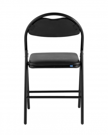 Стул складной Stool Group Hagen экокожа Черный