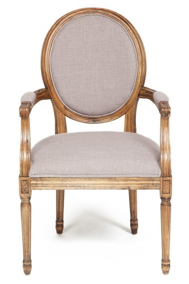 Кресло Tetchair MEDALION mod.CB2245 дерево береза, 99х59х48см, Груша 3