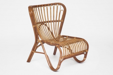 Кресло Tetchair Secret De Maison Petunia mod. 01 5088 SP KD/1-1 натуральный ротанг/металл, 80х61х66см, светлый мед/черный