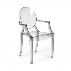 Кресло Tetchair MEDALION mod. 922 пластик, 56,553,292,5см, серый