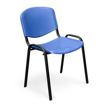 Стул EasyChair ZP_UP_EChair Rio ИЗО чёрн пластик синий 573678