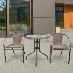 Комплект мебели Афина-мебель Асоль-1A TLH-037AR3/060RR-D60 Cappuccino 2Pcs