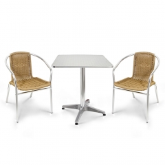 Комплект мебели Афина-мебель LFT-3099A/T3125-60x60 Cappuccino 2Pcs