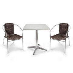 Комплект мебели Афина-мебель LFT-3099B/T3125-60x60 Brown 2Pcs