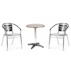 Комплект мебели LFT-3059/T3127-D60 Silver 2+1 Афина-мебель LFT-3059/T3127-D60 Silver 2Pcs