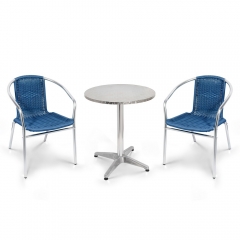 Комплект мебели Афина-мебель LFT-3199E/T3127-D60 Blue 2Pcs